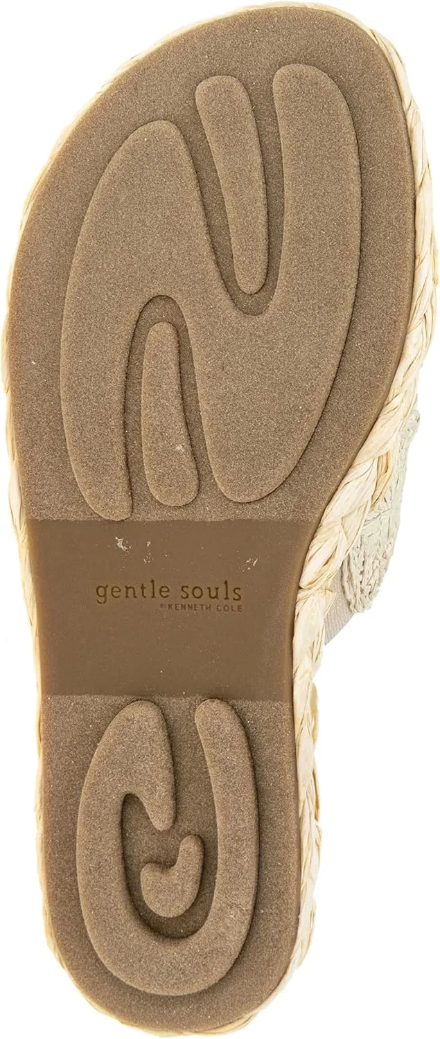 Gentle Souls by Kenneth Cole Women's Tristan Woven Slide Sandal