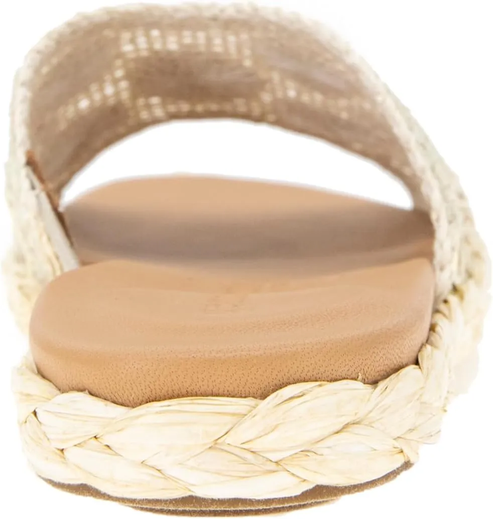 Gentle Souls by Kenneth Cole Women's Tristan Woven Slide Sandal