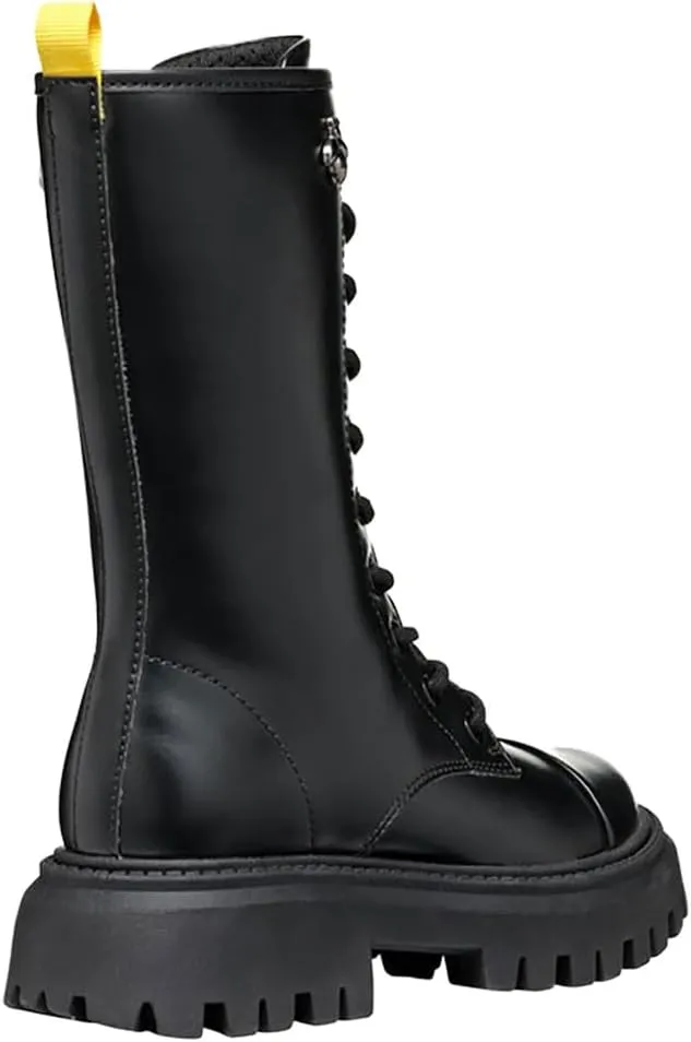 Geox Mädchen J Maquinnens Girl C Mid Calf Boot