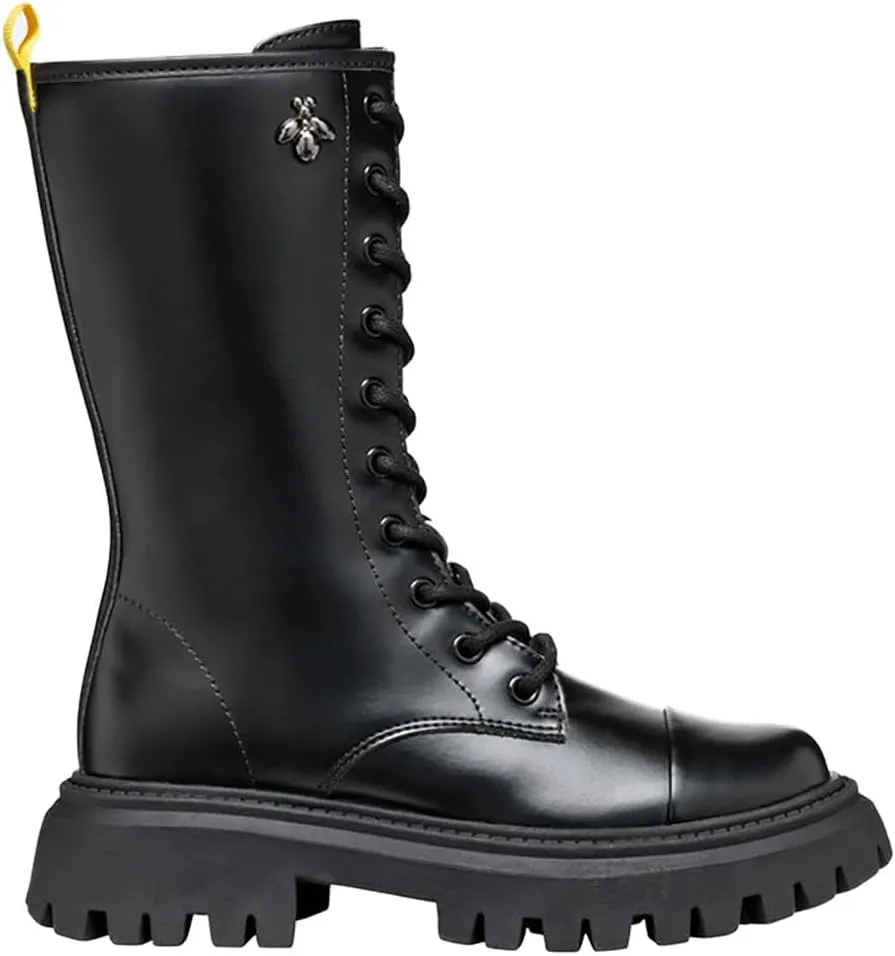 Geox Mädchen J Maquinnens Girl C Mid Calf Boot