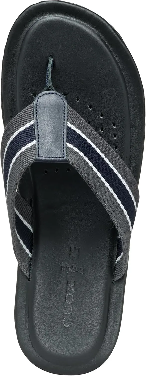 Geox Men's Flat Slide Sandal