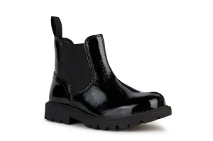 Geox School Shoes | Shaylax Chelsea Boot | Black Patent