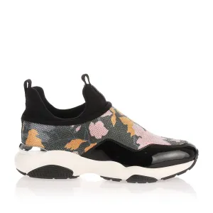 Giolly patent haiti black sneaker