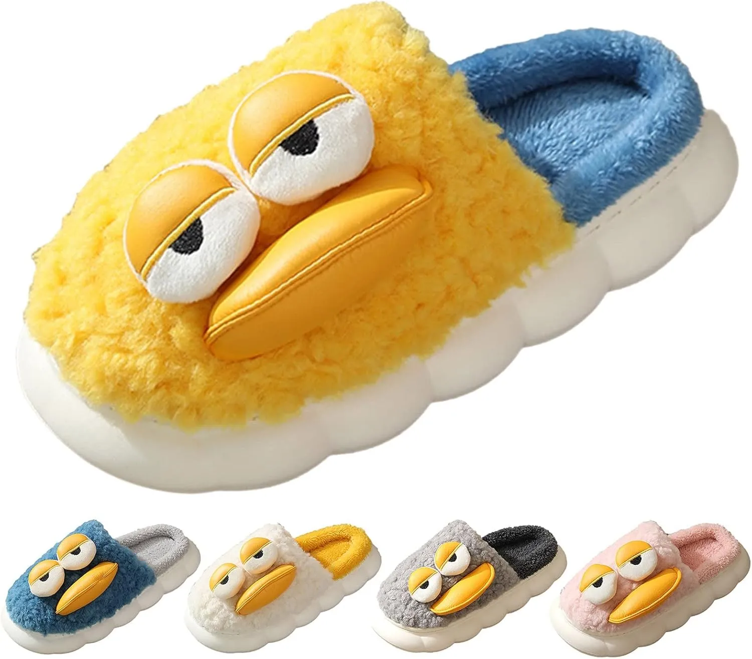 Girls Owl Slipper Socks Fashion Autumn And Winter Boys And Girls Children Slippers Flat Toddler Slippers with Soles