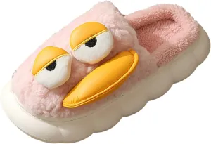 Girls Owl Slipper Socks Fashion Autumn And Winter Boys And Girls Children Slippers Flat Toddler Slippers with Soles
