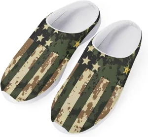 GLENLCWE Womens Clogs Soft Mesh Garden Clogs Lightweight Arch Support Sandals Beach Slippers