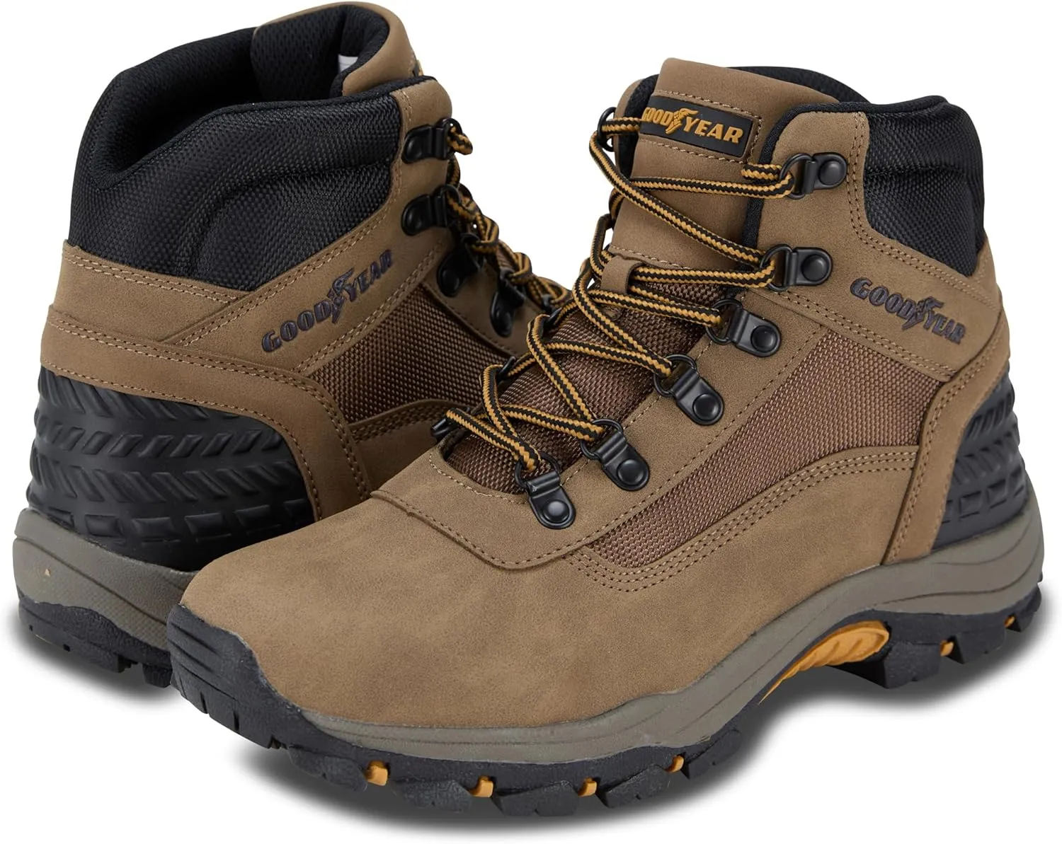 Goodyear Men's Montana Work Boot – Rugged & Durable Lace-Up Boots for Work & Hiking