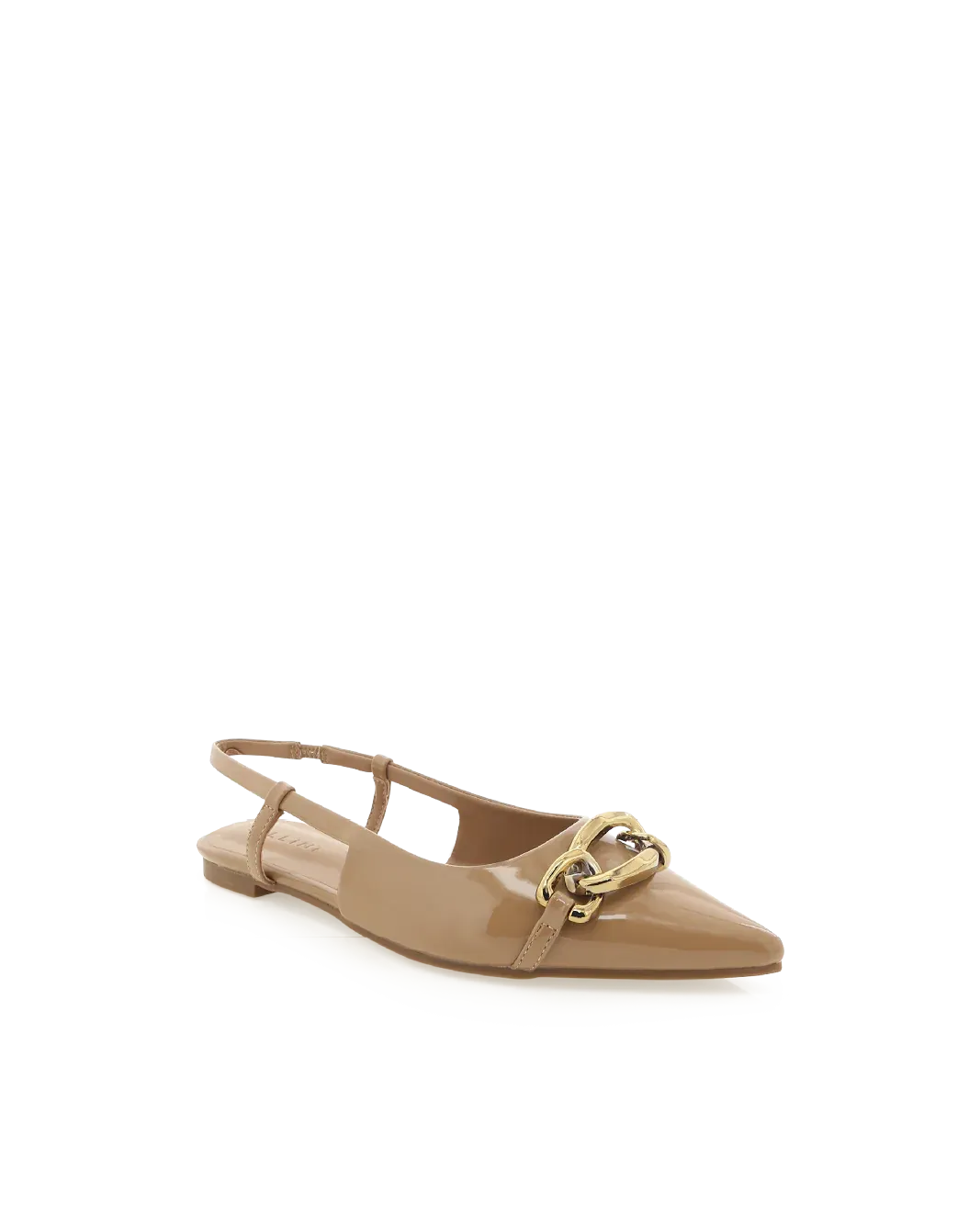 HAMEL Mule - Taupe Patent