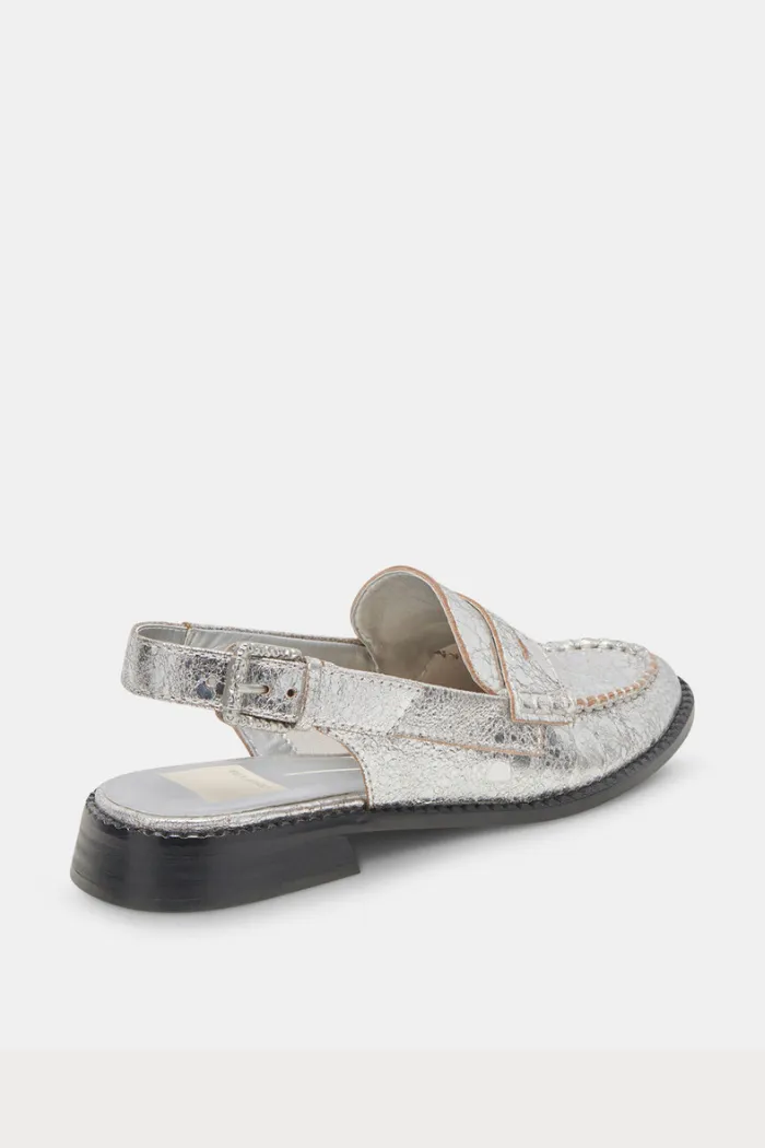 Hardi Loafers- Silver Crackle