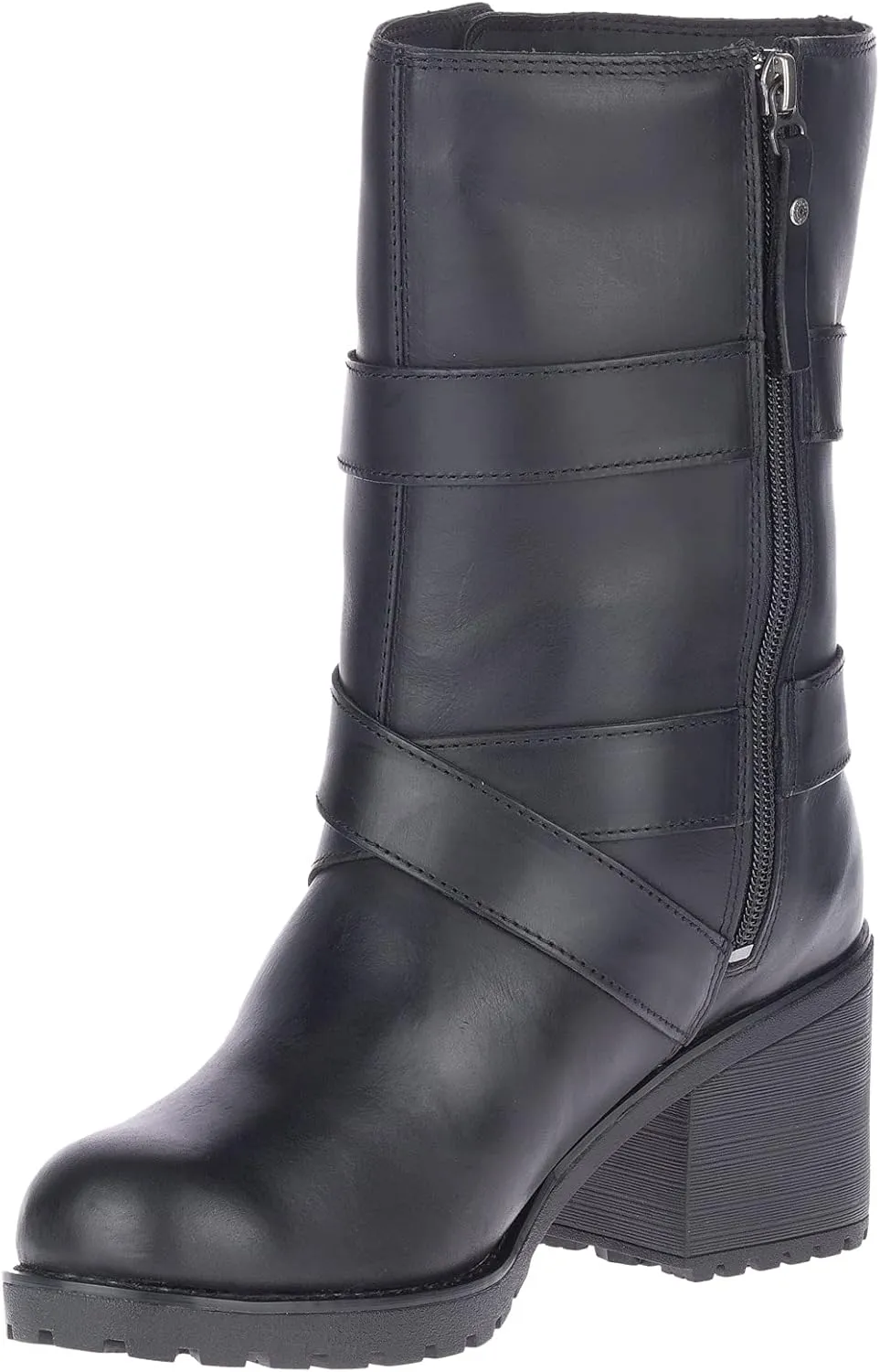 HARLEY-DAVIDSON FOOTWEAR Women's Lalanne Triple Strap Motorcycle Boot