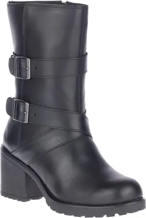 HARLEY-DAVIDSON FOOTWEAR Women's Lalanne Triple Strap Motorcycle Boot