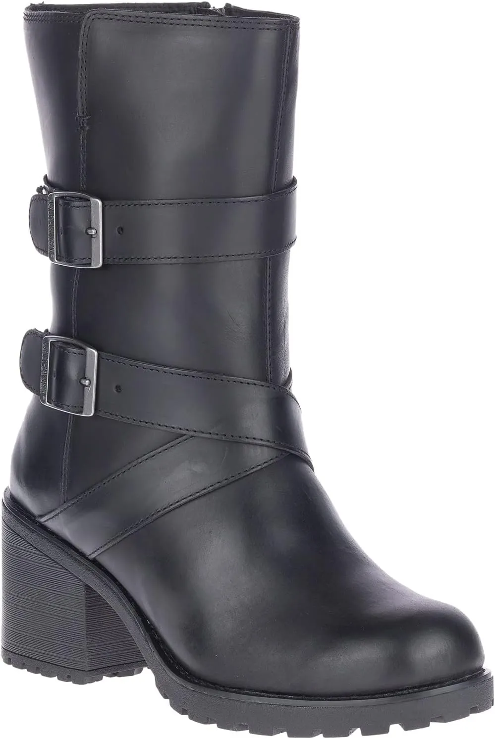 HARLEY-DAVIDSON FOOTWEAR Women's Lalanne Triple Strap Motorcycle Boot