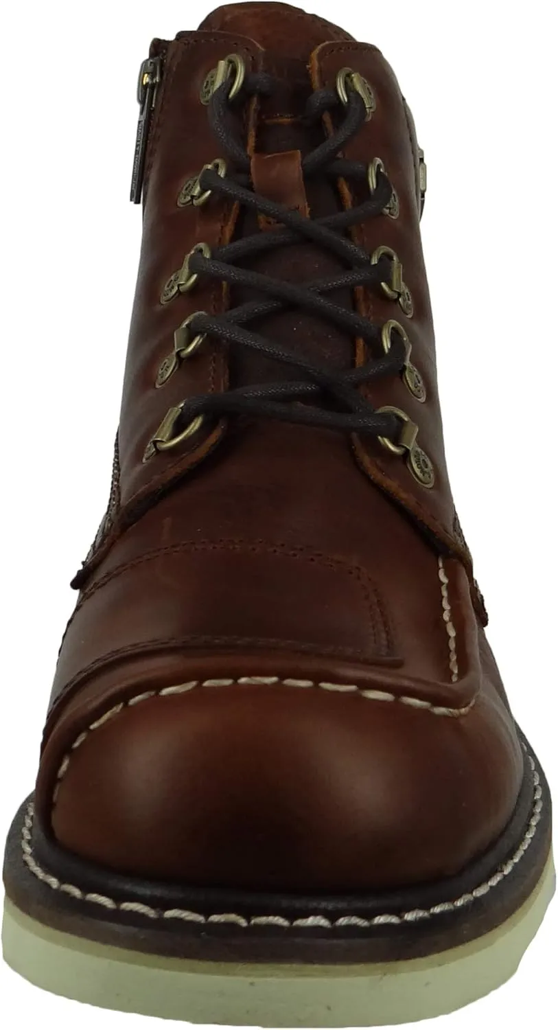 Harley-Davidson Men's Hagerman 5-Inch Brown Motorcycle Riding Boots