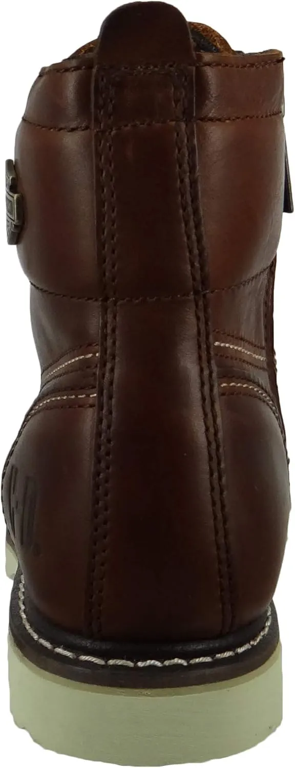 Harley-Davidson Men's Hagerman 5-Inch Brown Motorcycle Riding Boots