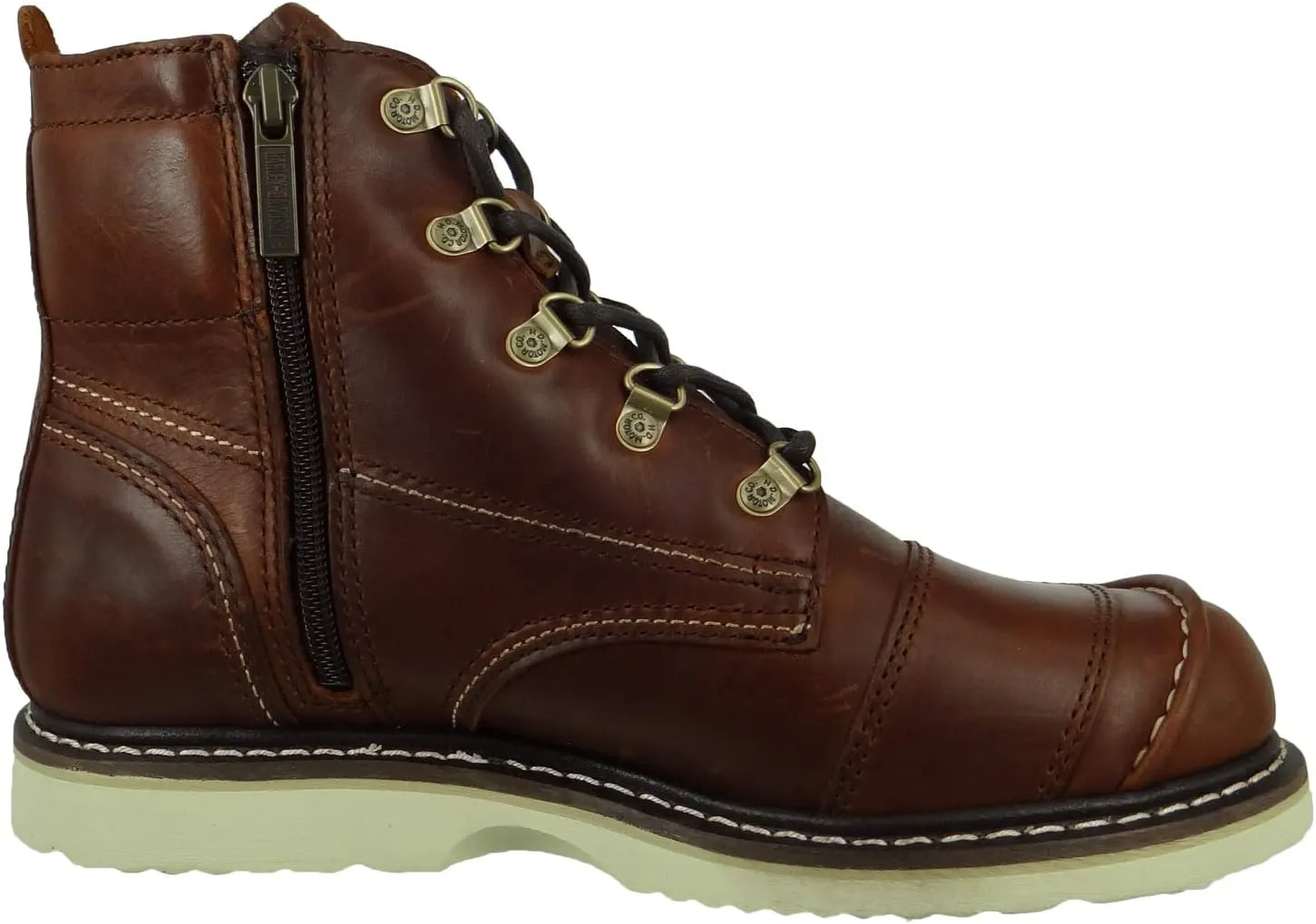 Harley-Davidson Men's Hagerman 5-Inch Brown Motorcycle Riding Boots