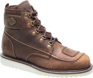 Harley-Davidson Men's Hagerman 5-Inch Brown Motorcycle Riding Boots