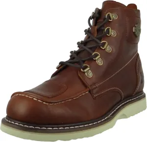 Harley-Davidson Men's Hagerman 5-Inch Brown Motorcycle Riding Boots