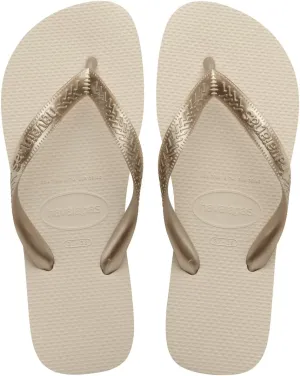 Havaianas for Women - Top Tiras Senses Flip Flops - Beige - 7/8