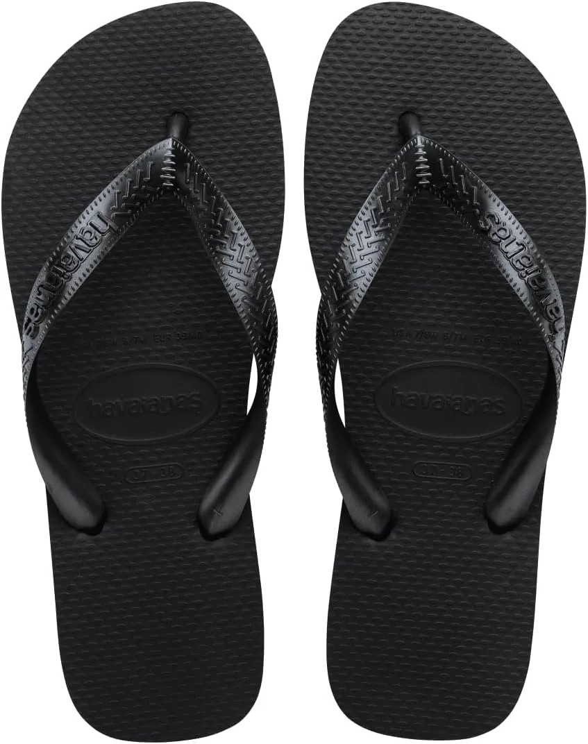 Havaianas for Women - Top Tiras Senses Flip Flops - Black - 6