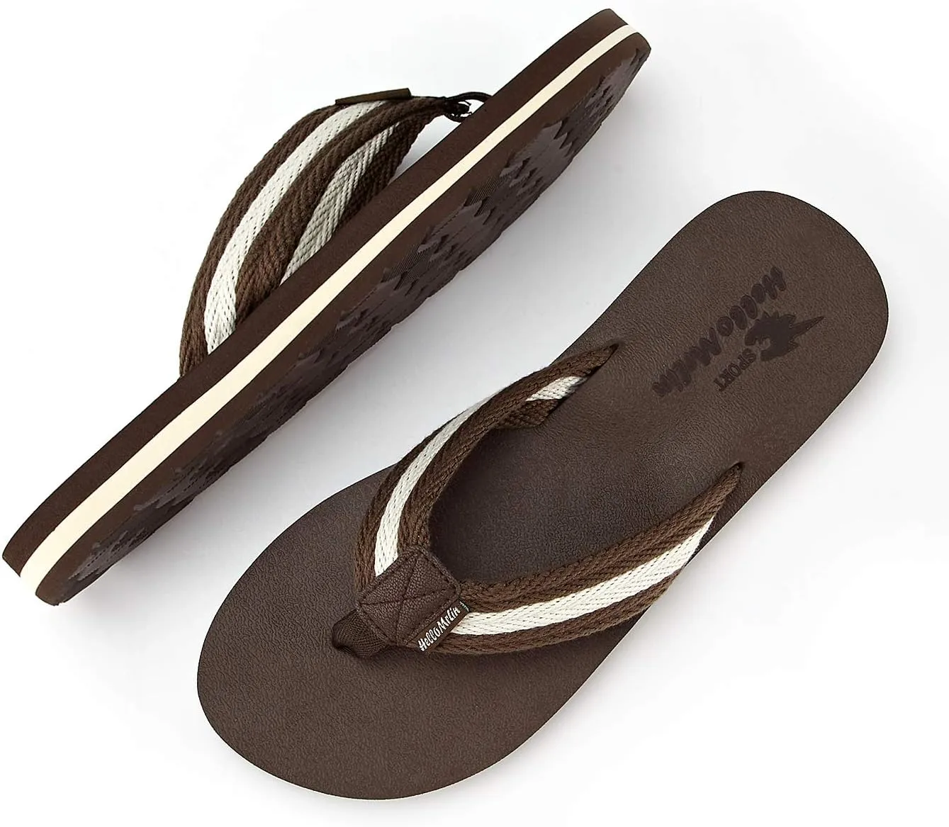 Hello MrLin Flip Flops for Men,Thong Sandals Lightweight Sandals for Outdoor and Indoor,Summer Quick-Dry Aqua shoes