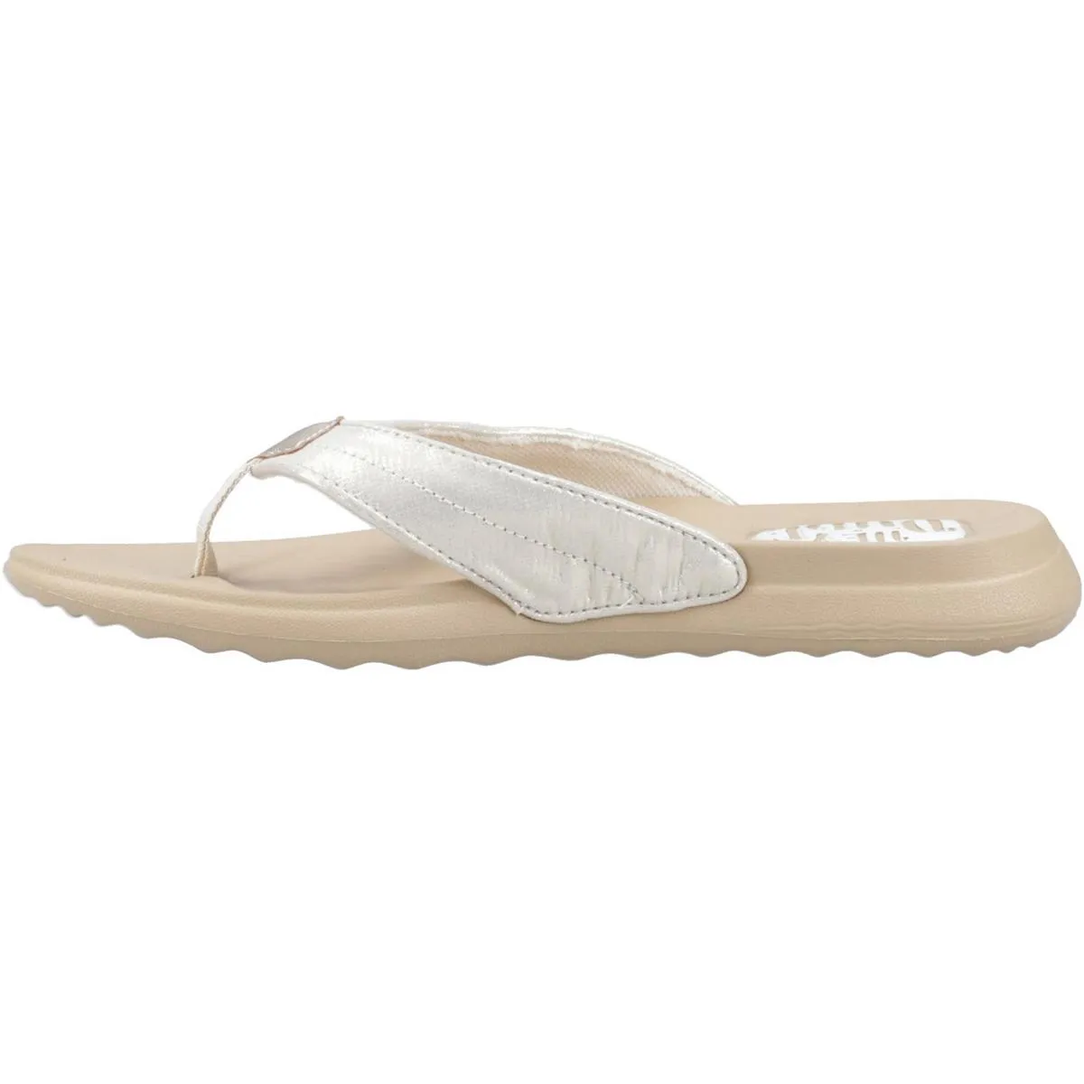 HEYDUDE Christi Flip Classic Sandal Gold
