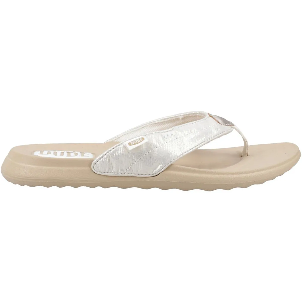 HEYDUDE Christi Flip Classic Sandal Gold