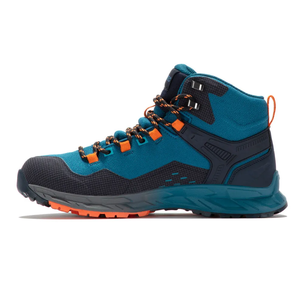 Hi-Tec Mens Verve Mid Waterproof Navy/Sapphire Lightweight Vegan Walking Boots