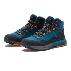 Hi-Tec Mens Verve Mid Waterproof Navy/Sapphire Lightweight Vegan Walking Boots