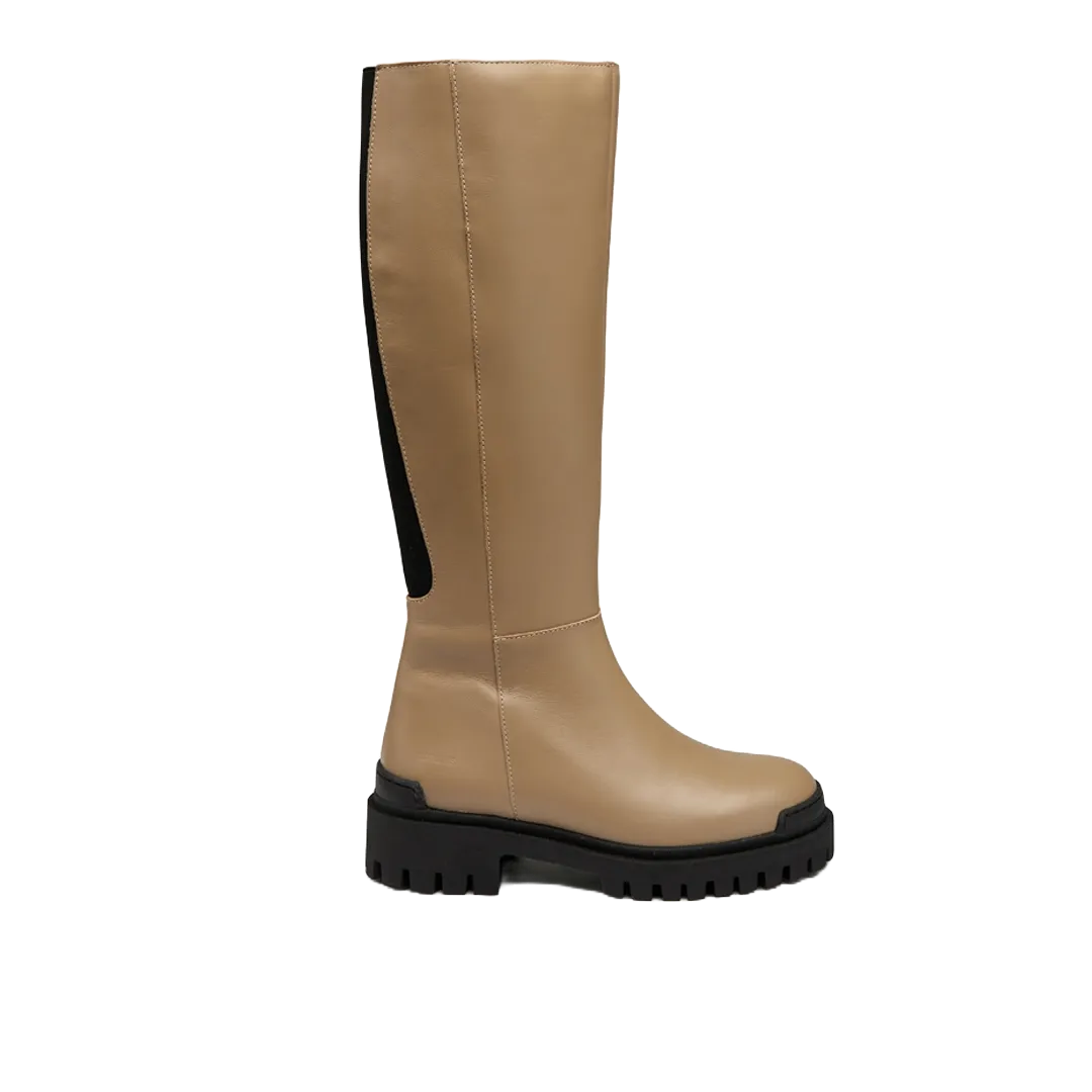 High-leg chelsea boot