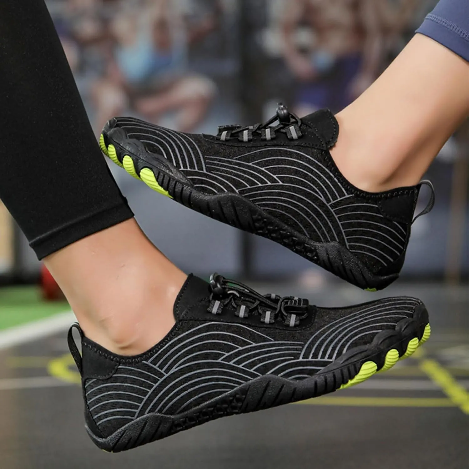 Hike Barefoot Shoes for Women Breathable Non-Slip Athletic Footwear Wide Toe Box Barefoot Grounding Shoes Beach Outdoor Running Sneakers Healthy Non-Slip Shoe Unisex