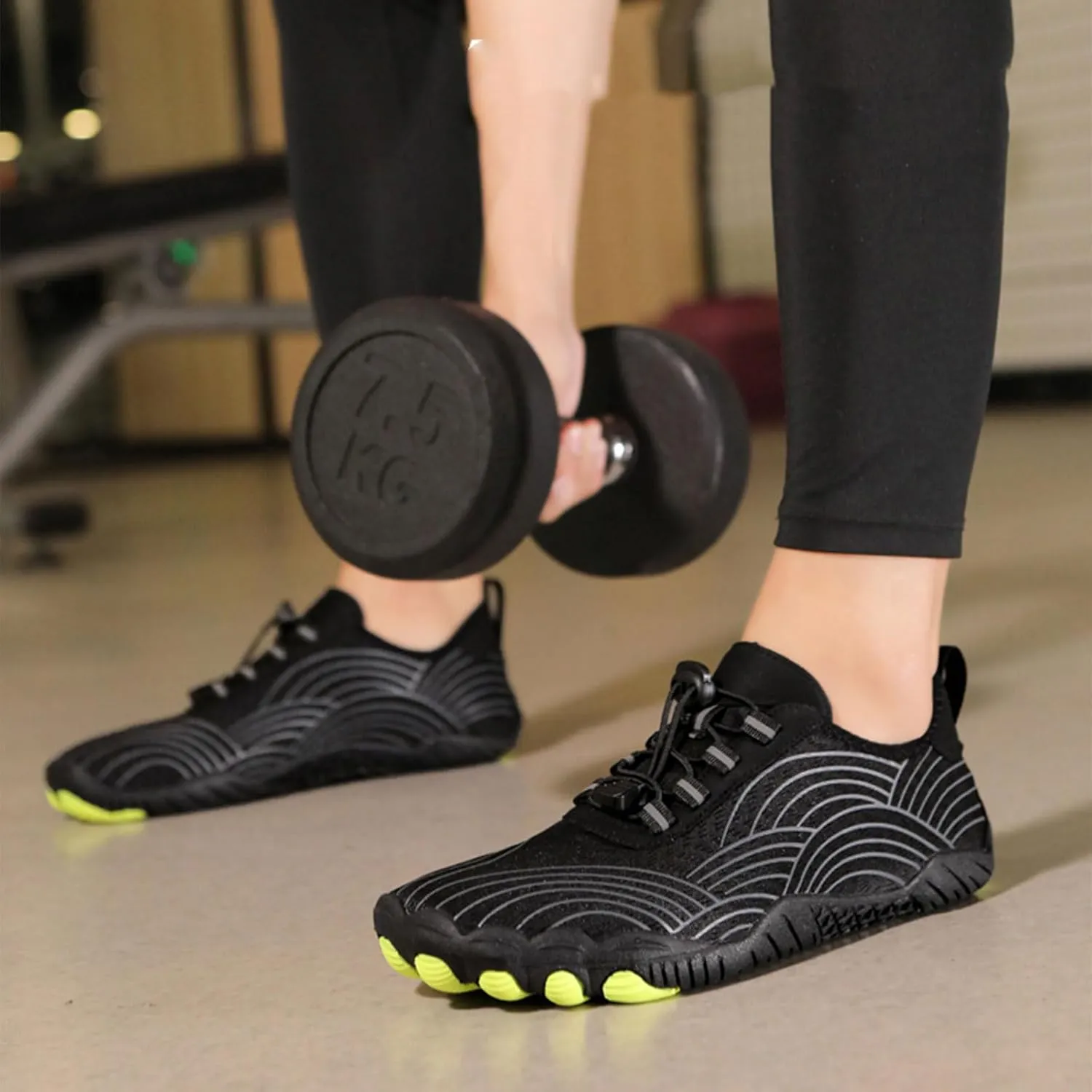 Hike Barefoot Shoes for Women Breathable Non-Slip Athletic Footwear Wide Toe Box Barefoot Grounding Shoes Beach Outdoor Running Sneakers Healthy Non-Slip Shoe Unisex