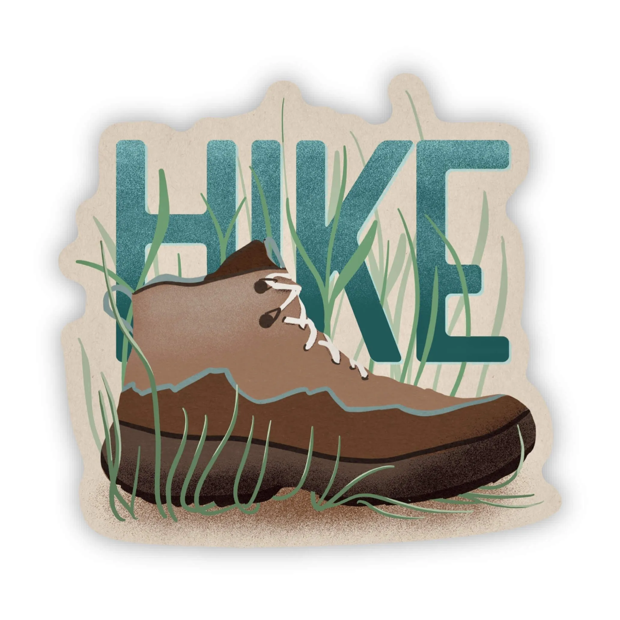 Hiking Boot Sticker