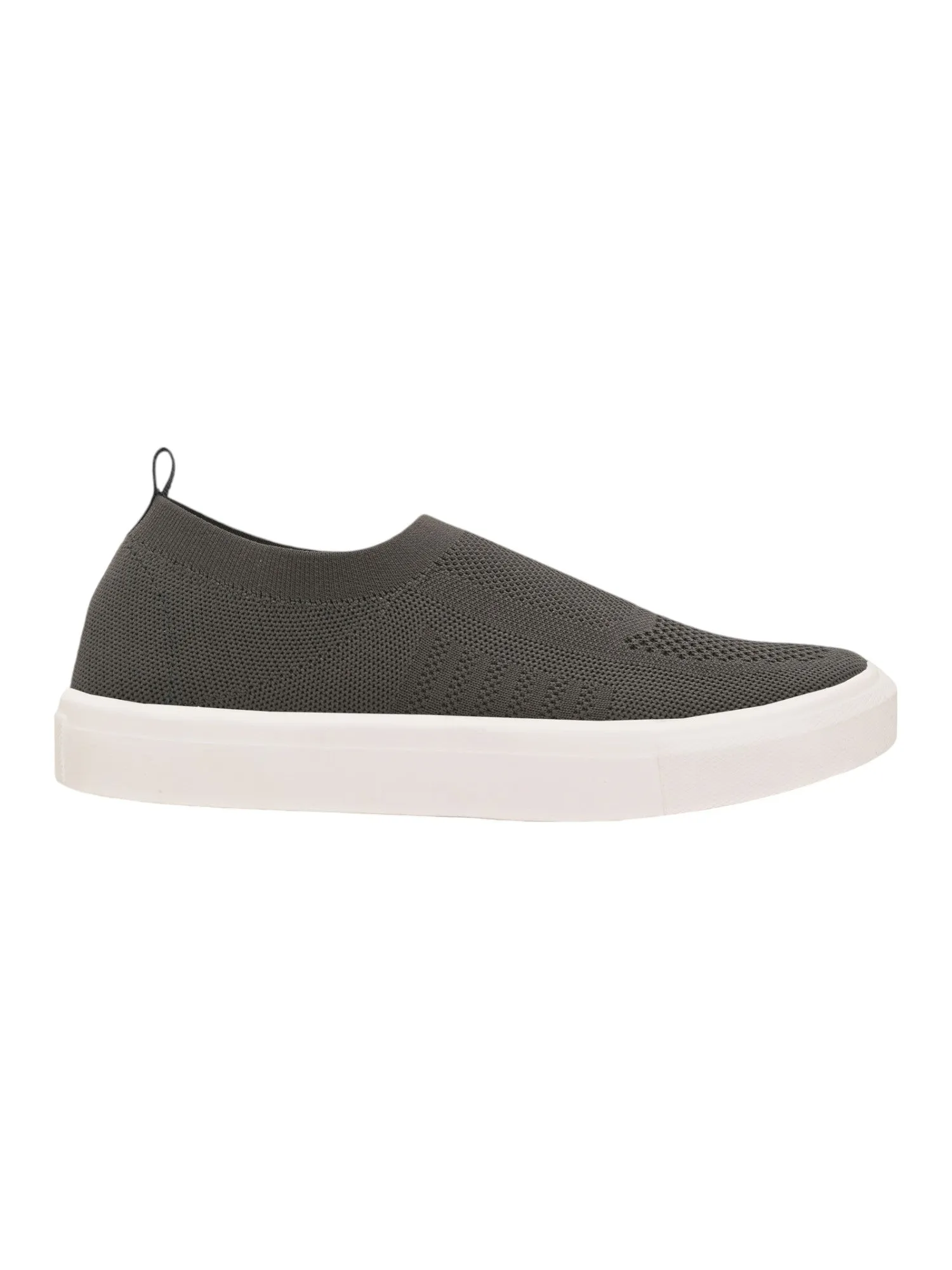 Hirolas® Men's Casual Knitted Slip-On Sneaker - Dark Grey -HRL2083DGY