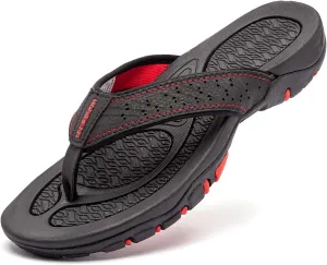 HOBIBEAR Mens Flip Flop Thong Sandals