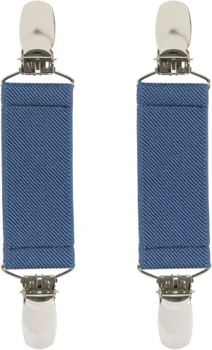 Hold’Em 1” Boot Straps Leg Pant Stirrup Elastic with Extra Heavy Clips USA Made