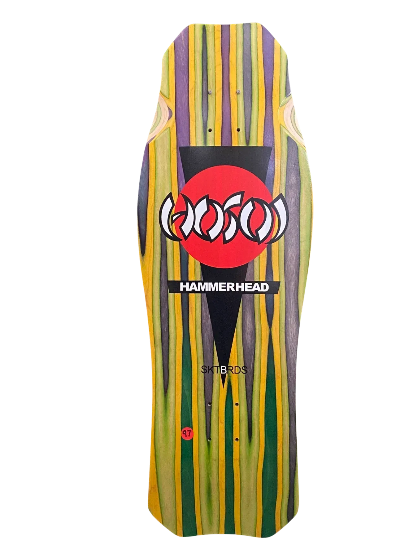HOSOI OG HAMMERHEAD LTD SWIRL 10.5" SKATEBOARD DECK