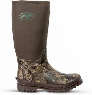 HOT SHOT Duck Commander Rubber Men’s Hunting Boot, Durable Neoprene Lightweight Waterproof High Traction Boots for Men