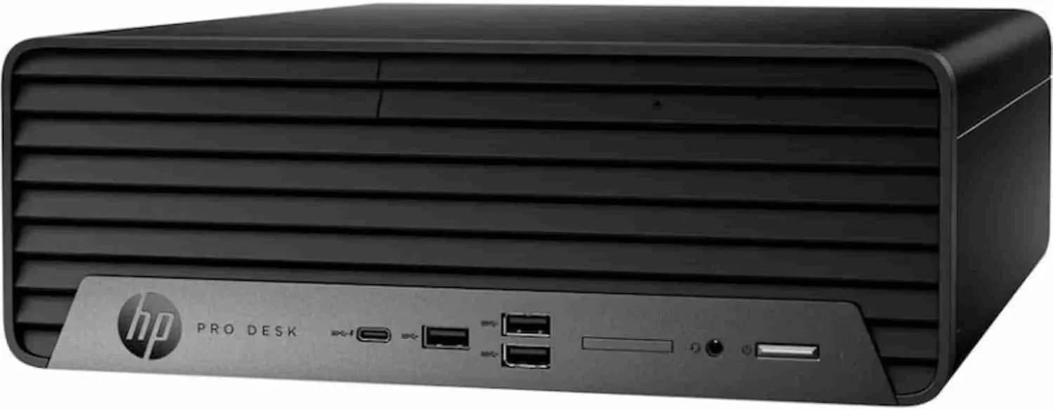 HP ProDesk 400 G9 SFF Business Desktop Computer, Latest 13th Gen Intel Core i3 CPU, 32GB RAM, 1TB PCle SSD, Dual 4K Display Support, USB-C, HDMl, RJ-45, Wi-Fi, Wired Keyboard & Mouse, Windows 11 Pro