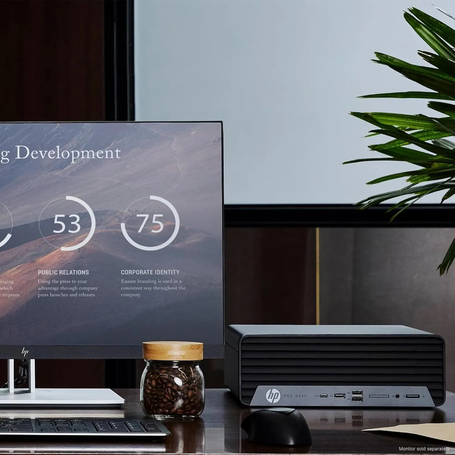 HP ProDesk 400 G9 SFF Business Desktop Computer, Latest 13th Gen Intel Core i3 CPU, 32GB RAM, 1TB PCle SSD, Dual 4K Display Support, USB-C, HDMl, RJ-45, Wi-Fi, Wired Keyboard & Mouse, Windows 11 Pro