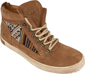 Inkkas - Tan Suede Camping Boot - Handcrafted Artisan Women's & Men's Rugged and Durable Leather Shoes…