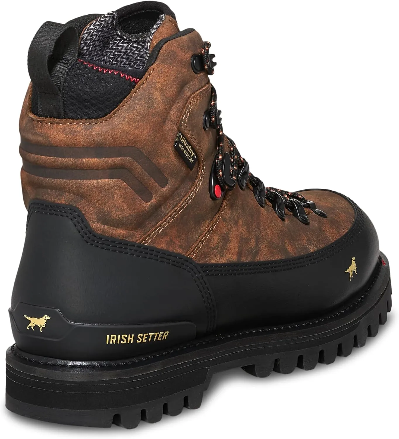 Irish Setter, Elk Tracker XD, Men’s, 8", Waterproof, Insulated 200g, Hunting Boot, Field Camo