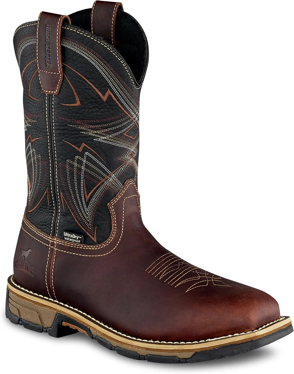 Irish Setter, Marshall, Men’s, 11", Waterproof, Steel Safety Toe, Pull-On Work Boot