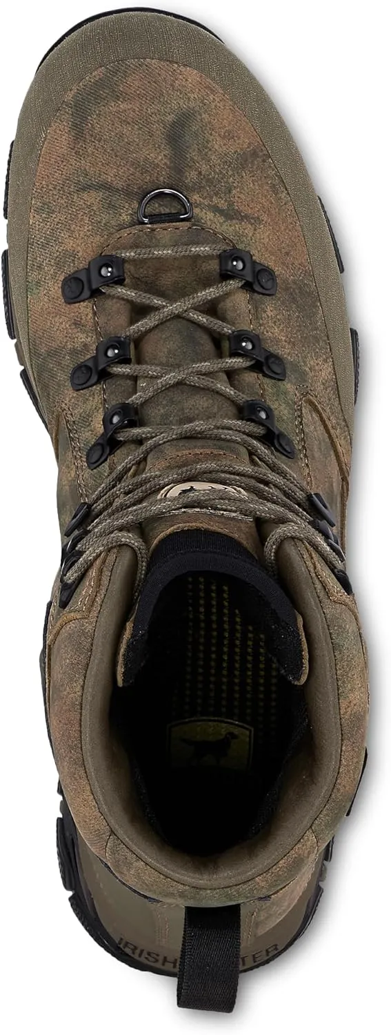 Irish Setter, Pinnacle, Men’s, 7", Waterproof, Hunting Boot, Earth Field Camo