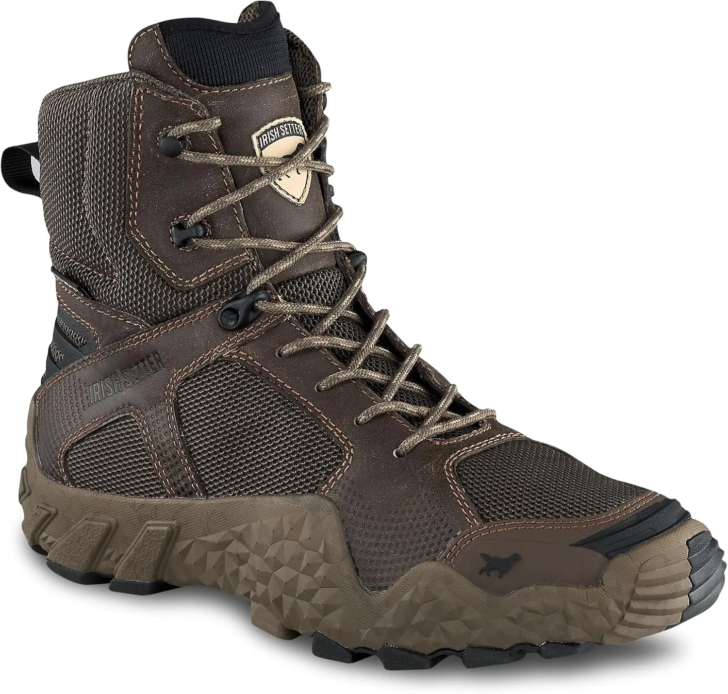 Irish Setter, VaprTrek, Men’s, 8", Waterproof, Hunting Boot, Earth Field Camo