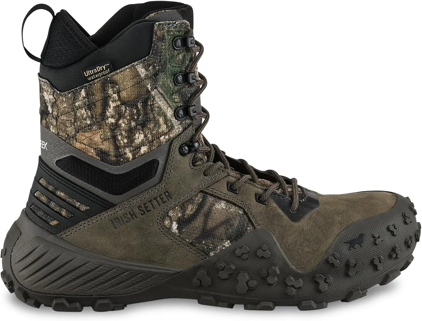 Irish Setter, VaprTrek, Men’s, 8", Waterproof, Hunting Boot, Realtree APX