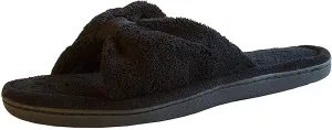 isotoner Womens Microterry Bow Slide
