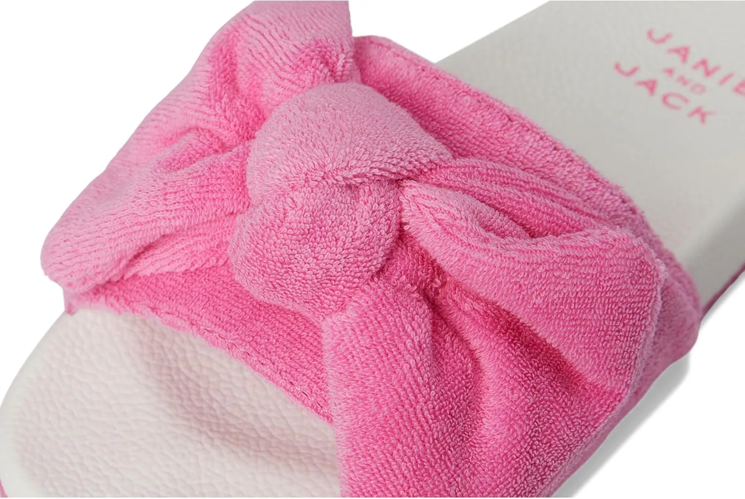 Janie and Jack Girl's Bow Pool Slide (Toddler/Little Big Kid) Flat Sandal