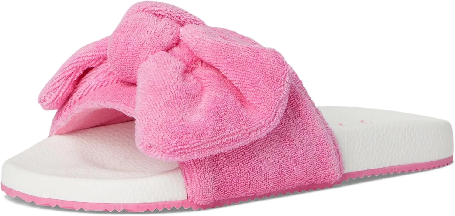 Janie and Jack Girl's Bow Pool Slide (Toddler/Little Big Kid) Flat Sandal