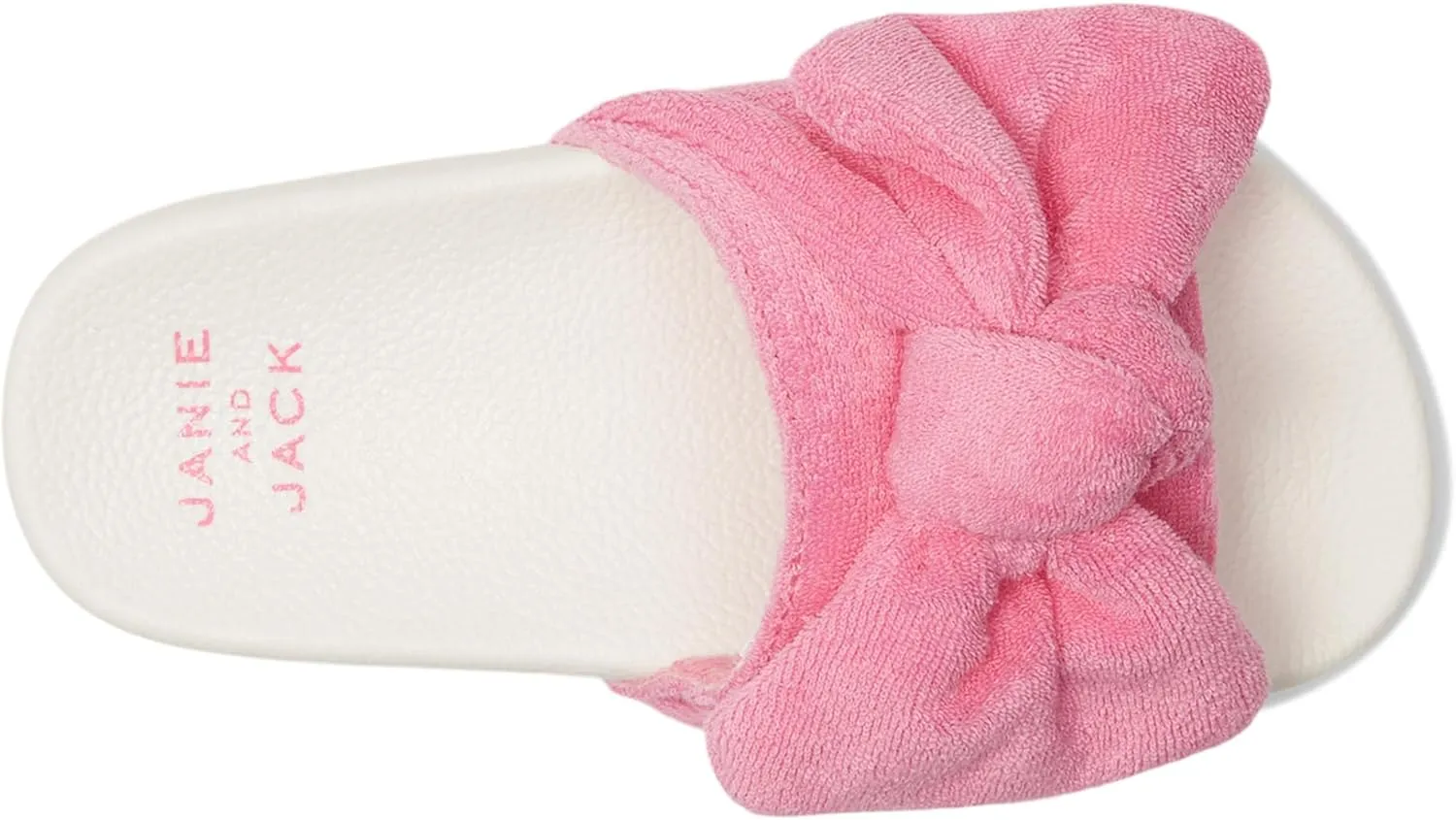 Janie and Jack Girl's Bow Pool Slide (Toddler/Little Big Kid) Flat Sandal