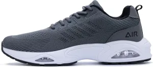JARLIF Men's Air Running Shoes Athletic Cushioned Tennis Shoes Comfortable Supportive Sport Gym Jogging Sneaker Size 7-13
